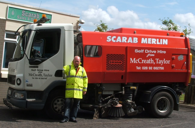 Sweeper Hire Northern Ireland